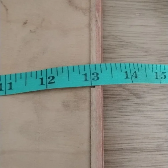 . Vintage Wooden Drawer Divider - Red & White Wood Utensil Organizer - Picture 7 of 9